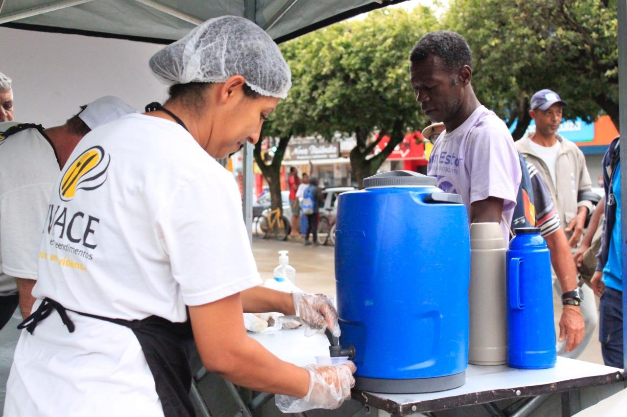 Programa ‘Café do Trabalhador’ no município de Itaperuna