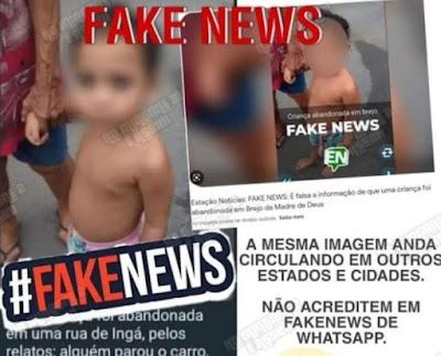 FAKE NEWS QUE CIRCULOU POR VÁRIAS CIDADES DO BRASIL CHEGA A ITALVA