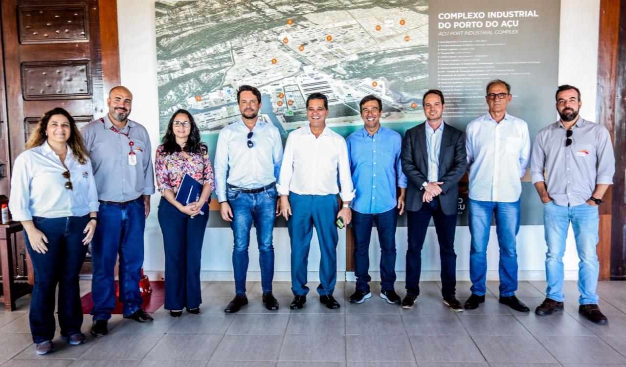 Cosud: secretários de Desenvolvimento Econômico do Sul e Sudeste visitam o Porto do Açu