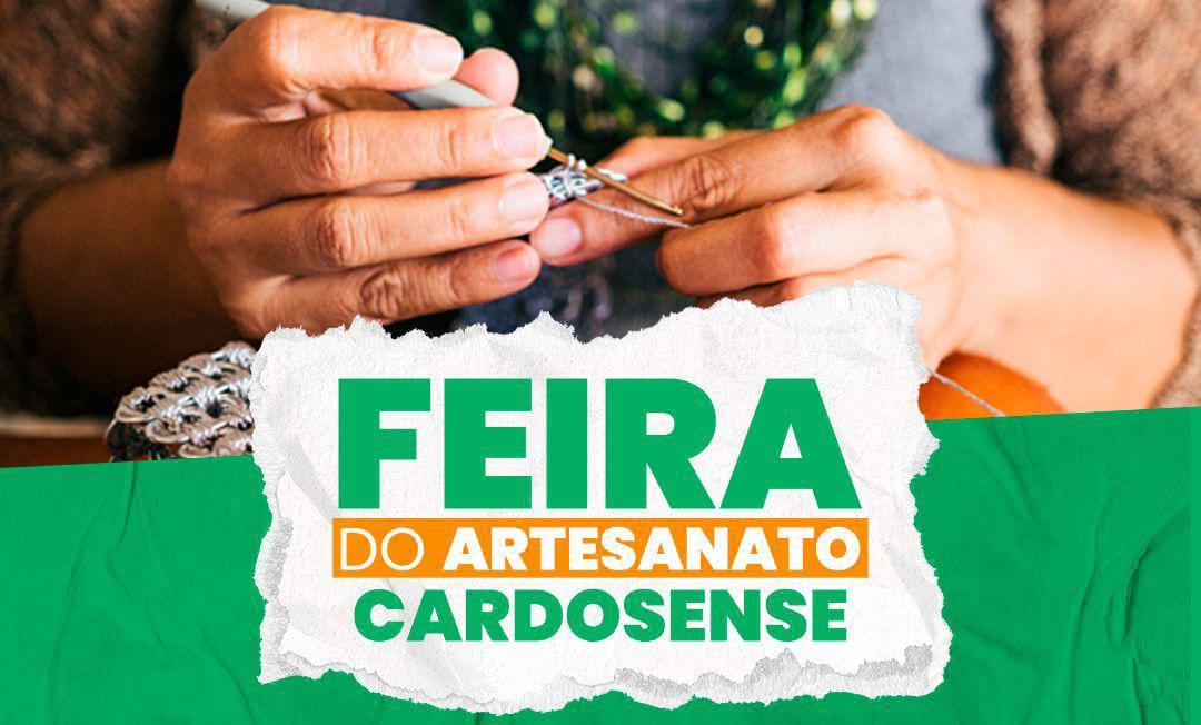 Feira do Artesanato Cardosense acontece na próxima semana