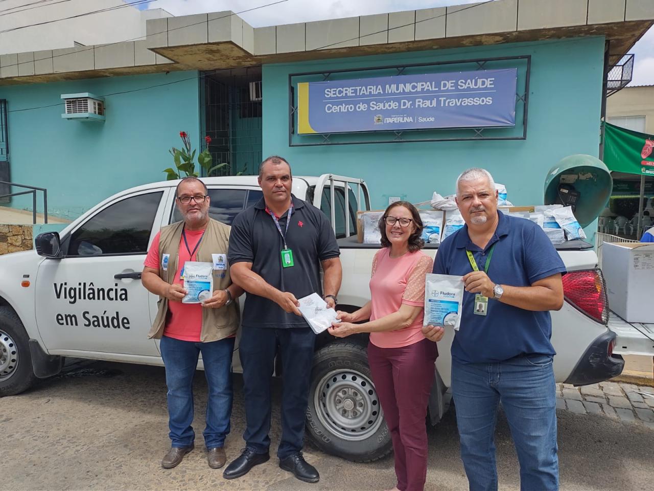 Secretário de Saúde de Itaperuna recepciona equipe da SES