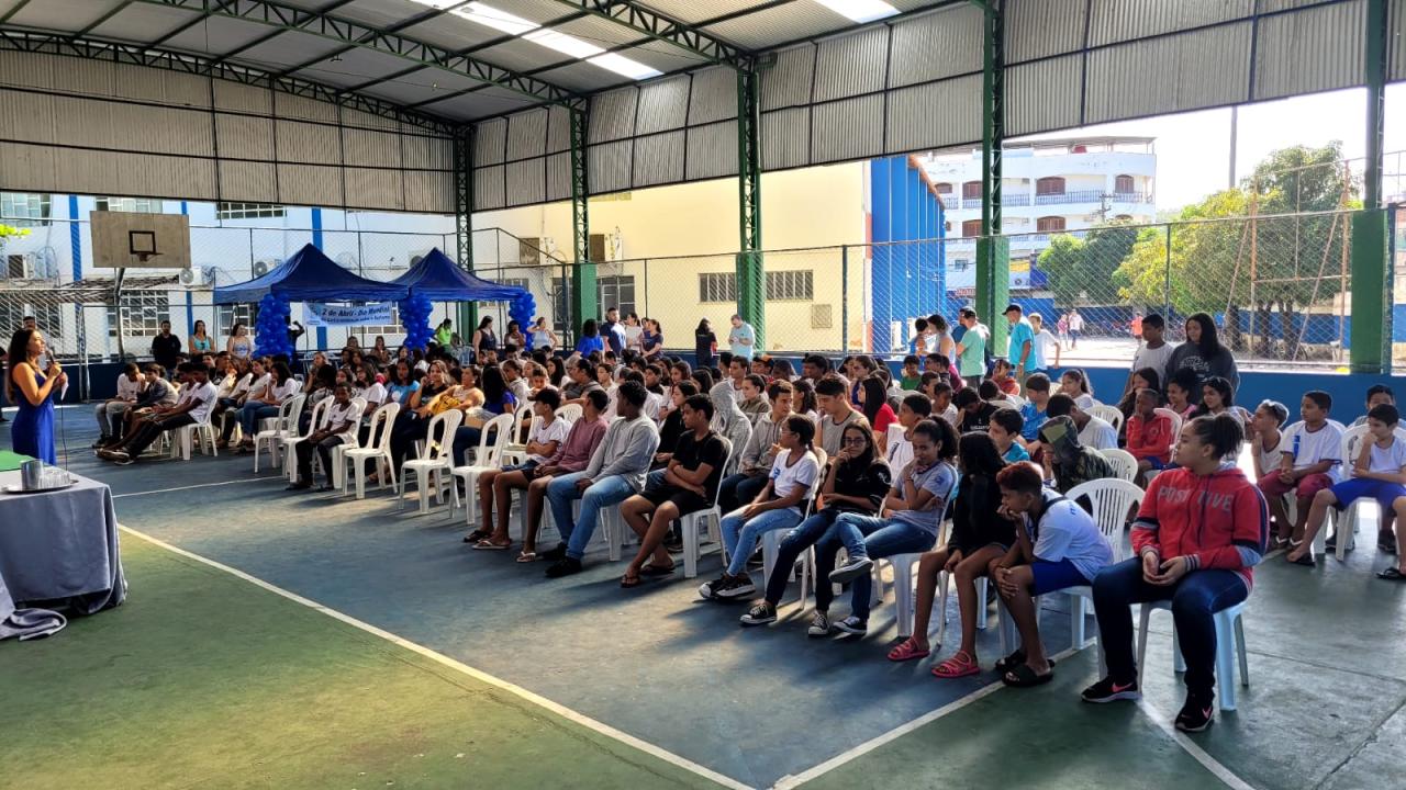 Italva - Palestra e Passeata marcam semana de conscientização do autismo