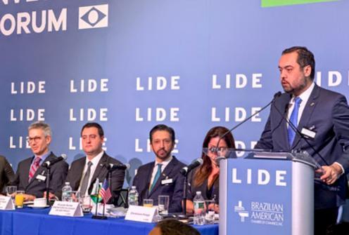 Governador destaca a atratividade do Rio de Janeiro para investimentos internacionais no Fórum do Lide, em Nova Iorque