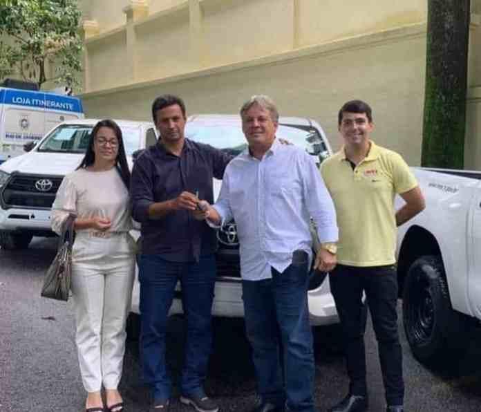 ITALVA - SECRETARIA MUNICIPAL DO AMBIENTE RECEBE PICK-UP 4×4