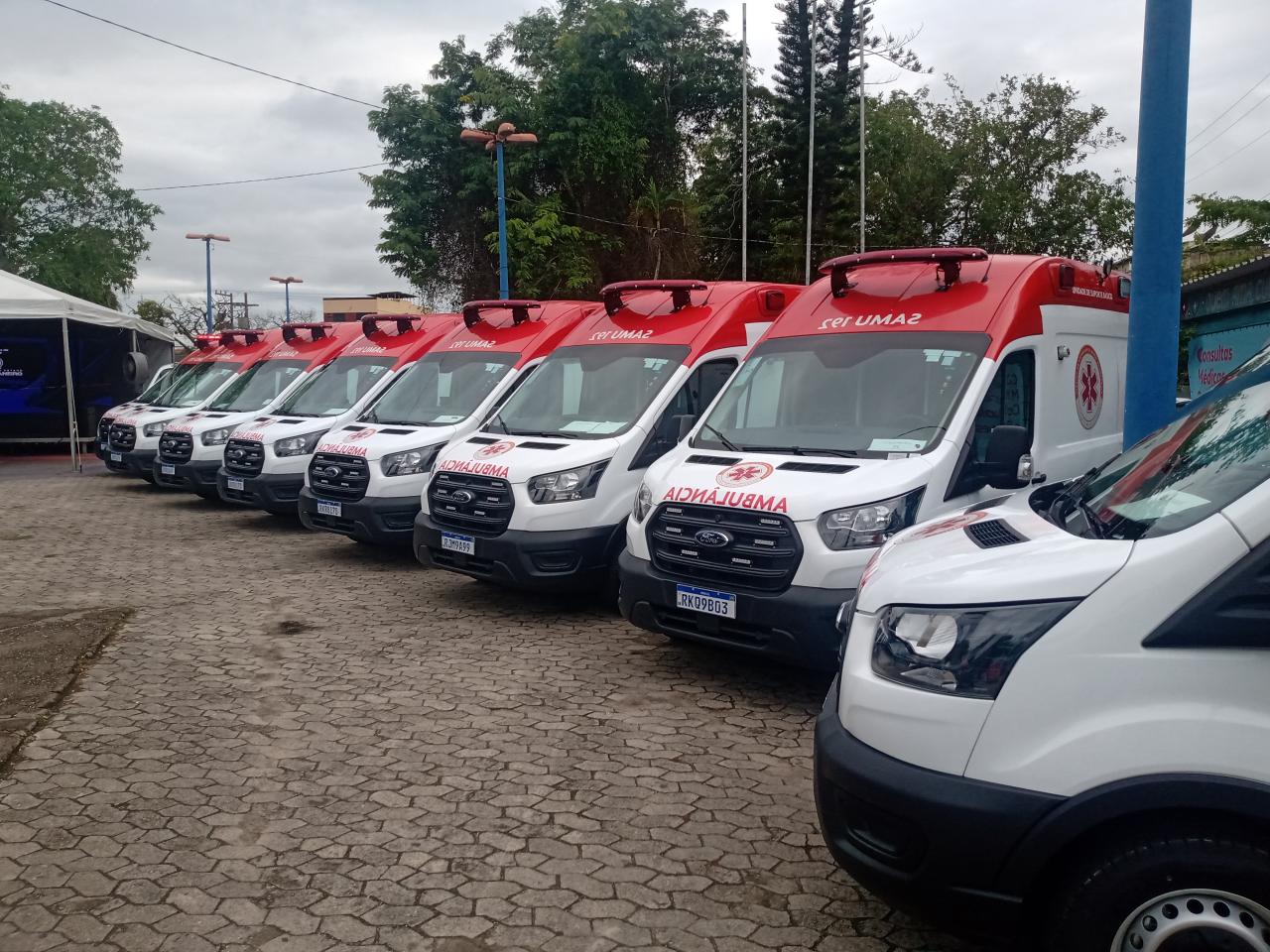 Mais 9 ambulâncias serão entregues pelo Governo do Estado a municípios do Norte Fluminense e Baixada Litorânea nesta quinta-feira (11/05)