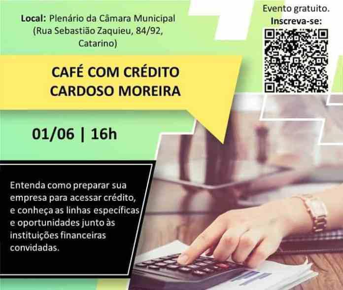 Prefeitura municipal de Cardoso Moreira e SEBRAE promovem “Café com Crédito” para os empreendedores