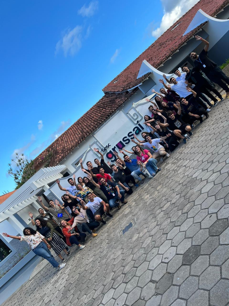 Representantes de empresas juniores visitam o Sesc Grussaí