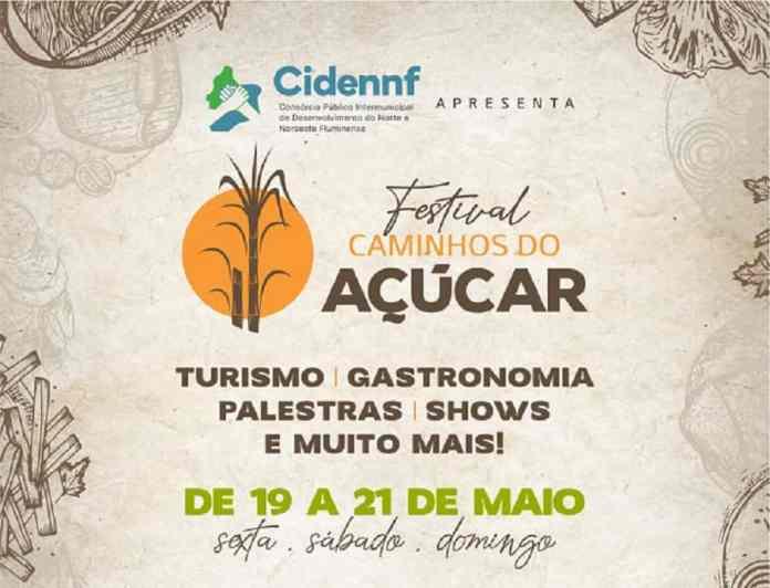São Fidélis - Começa na sexta-feira o 1º Festival Caminhos do Açúcar com muitas atrações