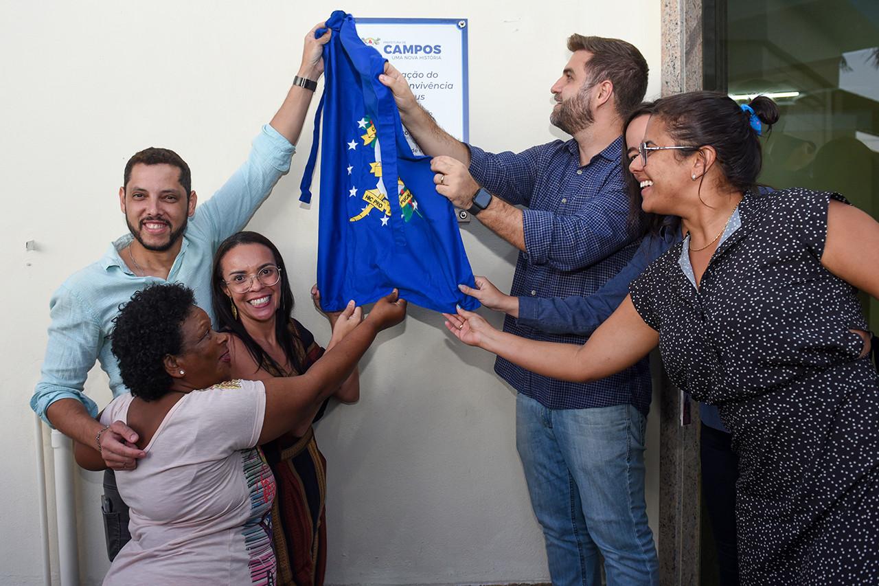 Campos - Centro de Convivência é inaugurado com oferta de oficinas profissionalizantes