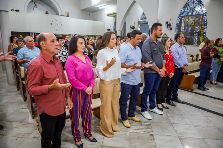 Italva - Culto e Missa marcam Início das festividades dos 37 Anos