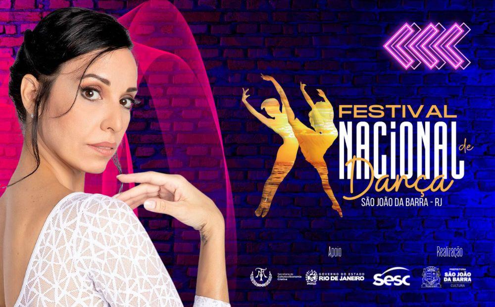 Claudia Mota é confirmada no I Festival Nacional de Dança