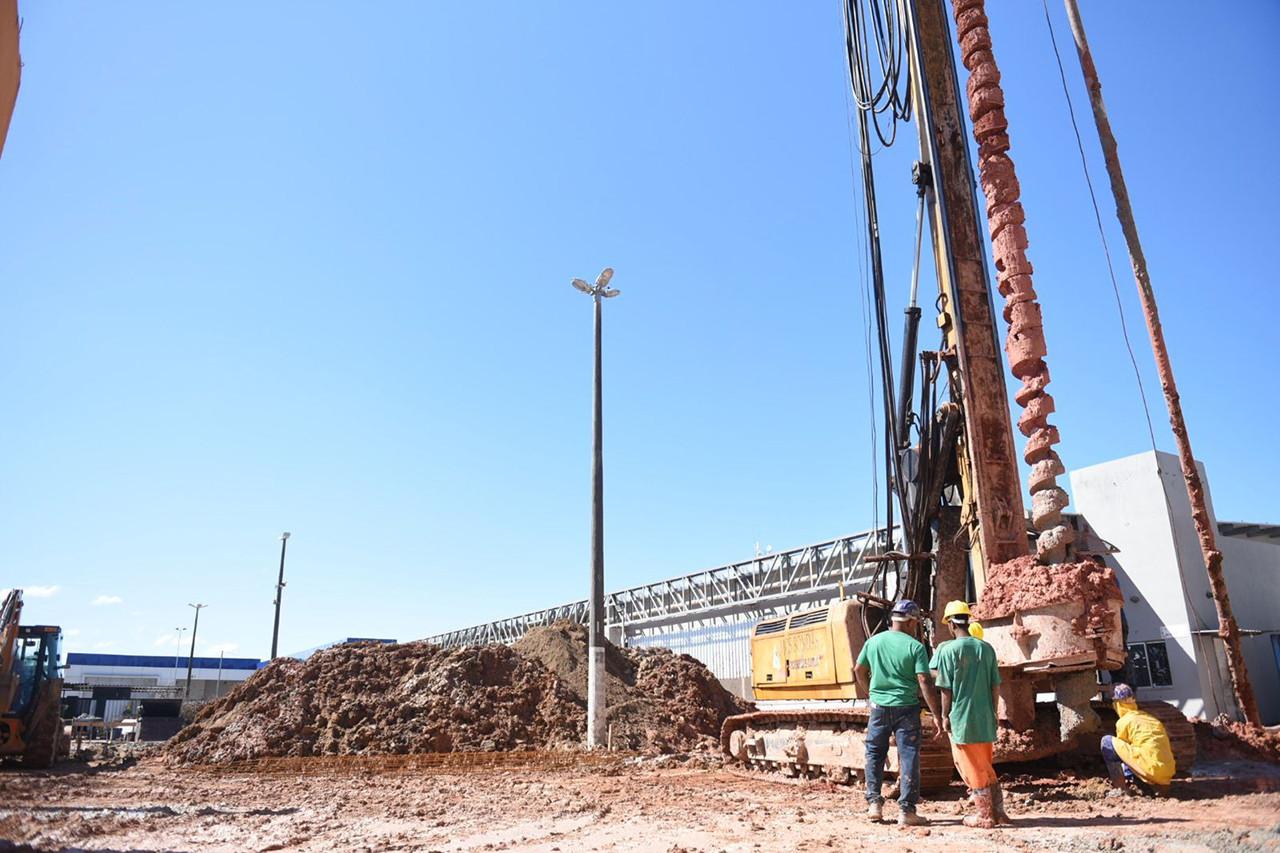 Obras da Clínica de Hemodiálise seguem avançando em nova fase