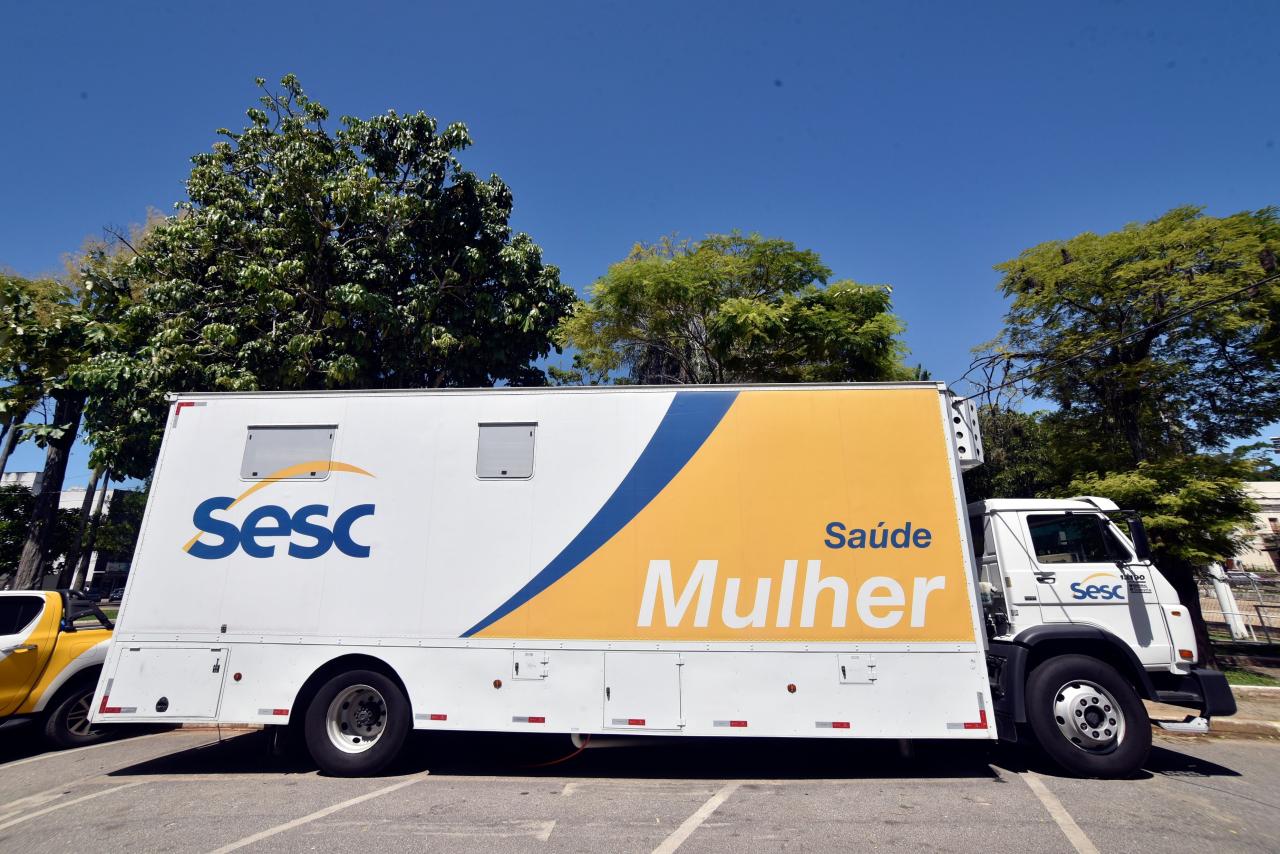 Sesc Saúde Mulher: Cardoso Moreira recebe unidade móvel para exames gratuitos de mamografia e preventivo