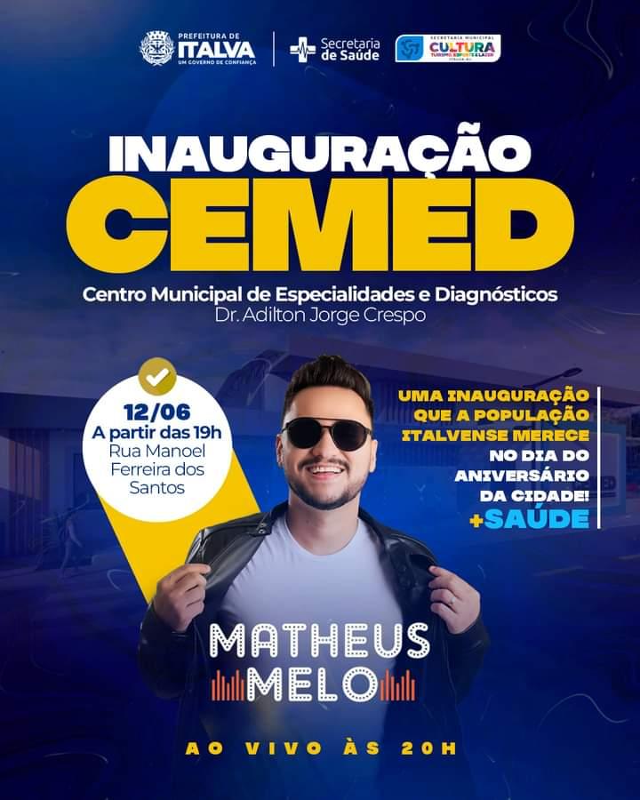 Prefeitura de Italva vai inaugurar (CEMED) Centro Municipal de Especialidades e Diagnósticos - Dr. Adilton Jorge Crespo