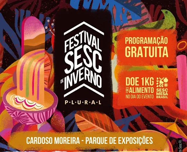 Acontece neste fim de semana o Festival Sesc Inverno P-L-U-R-A-L em Cardoso Moreira