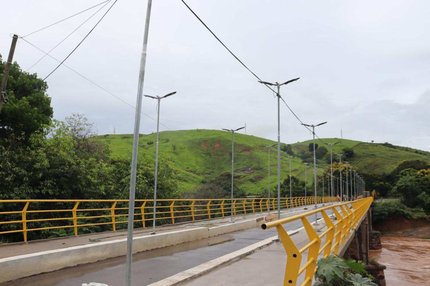 Inauguração da Ponte Dr. Luiz Carlos Teixeira Dias, a Ponte de Ferro, em Cardoso Moreira