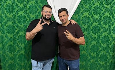 Italva - Léo Pelanca anuncia Plínio Fernandes como seu pré-candidato a Vice-Prefeito