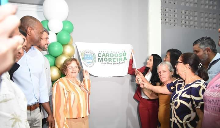 Prefeitura de Cardoso Moreira inaugura o Ginásio Benedito Salgado Filho, no Bairro Catarino