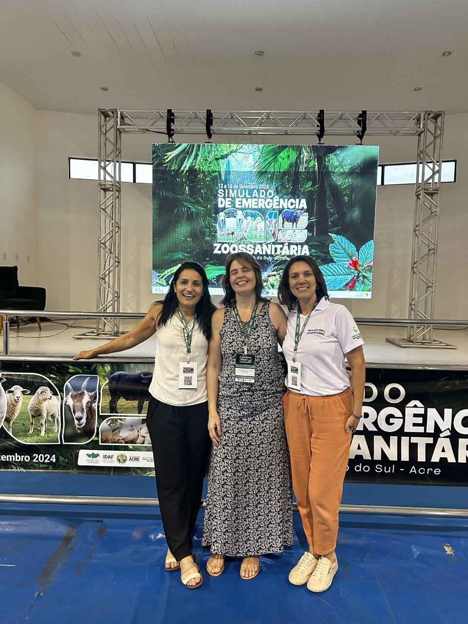 Secretaria de Estado de Agricultura participa de simulado de emergência zoossanitária com ênfase em Febre Aftosa no Acre