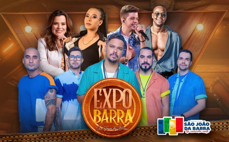 Shows nacionais da ExpoBarra são anunciados