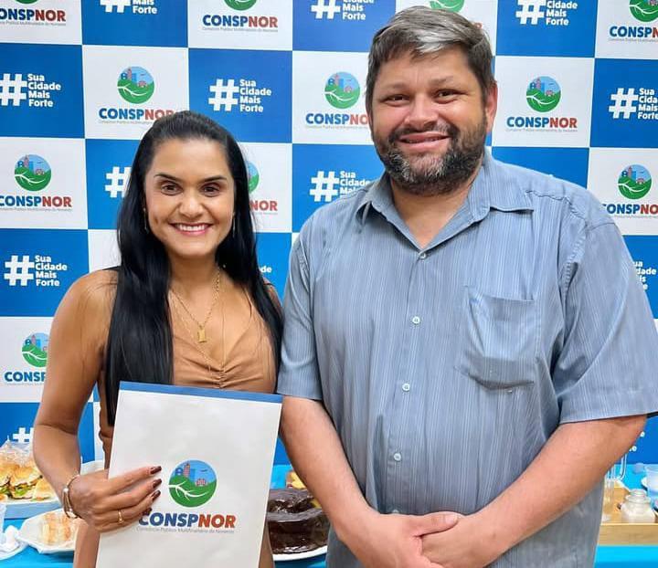 Prefeita Geane Vincler  assume como vice-presidente do Conspinor e reforça compromisso com a região