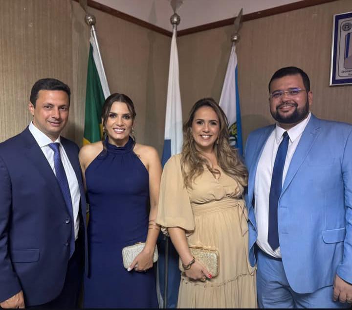 Prefeito Léo Pelanca e Vice Plínio Fernandes tomam posse em Italva