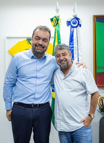 Governador Cláudio Castro e prefeito Washington Quaquá alinham parcerias para a Segurança Pública