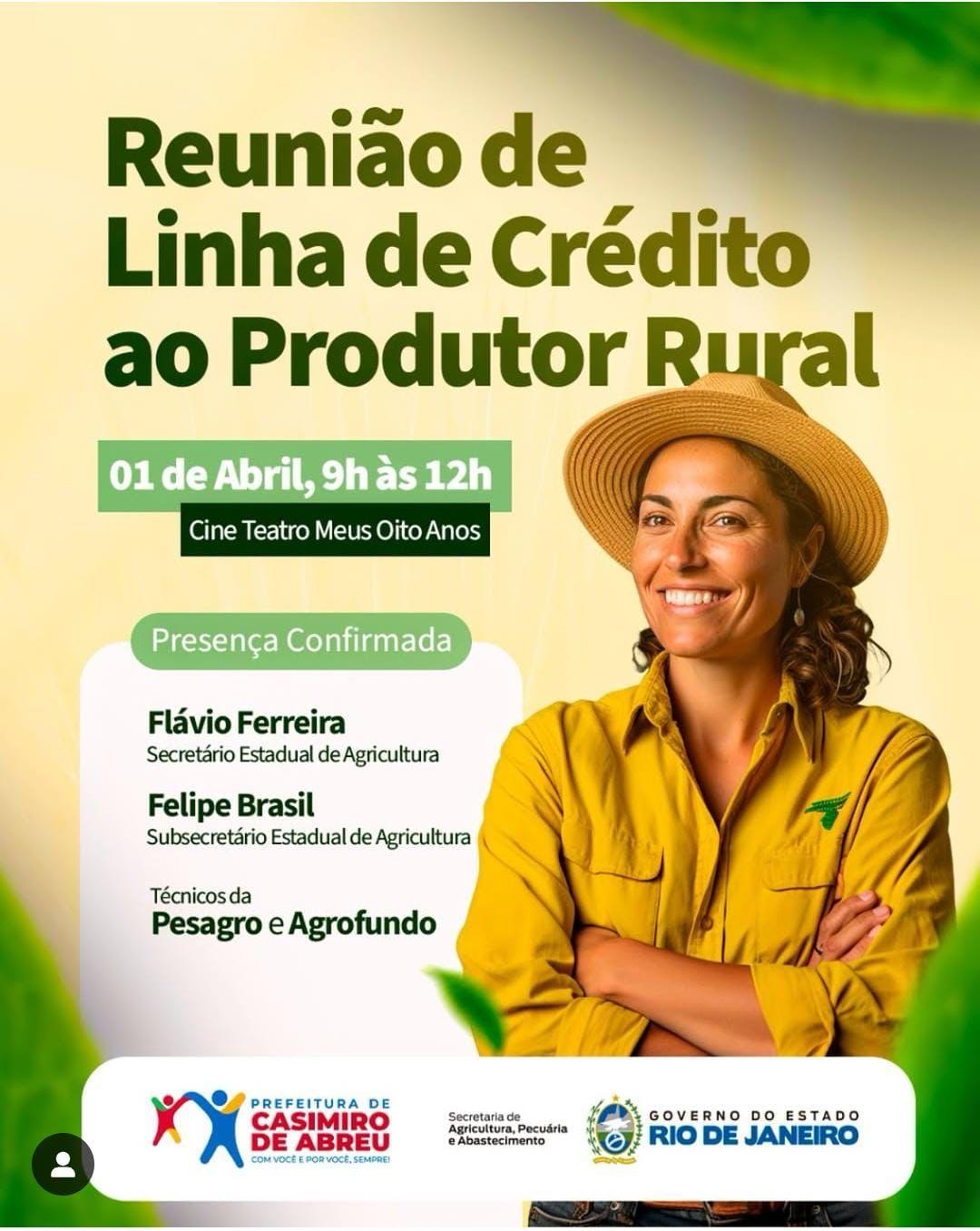 Secretaria de Estado de Agricultura fortalece o setor na Baixada Litorânea com os programas Estradas AgroRJ e Agrofundo