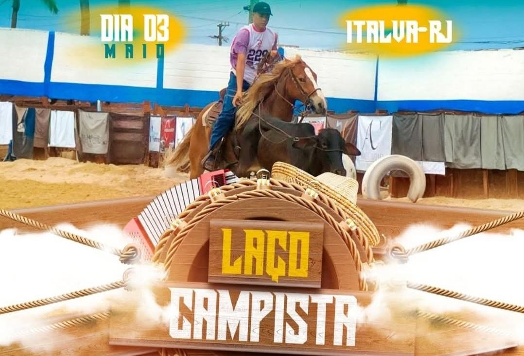 Vem aí mais uma grande Prova de Laço Campista em Italva