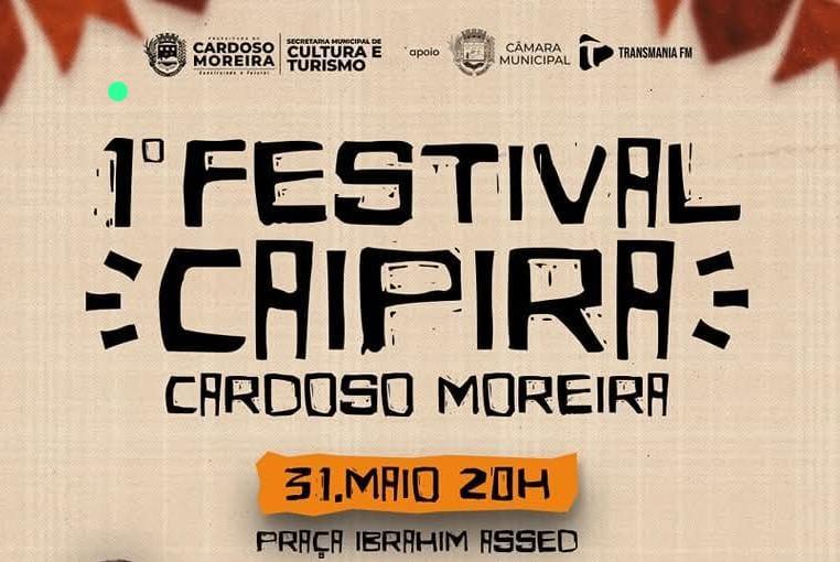 Vem aí o 1º Festival Caipira de Cardoso Moreira