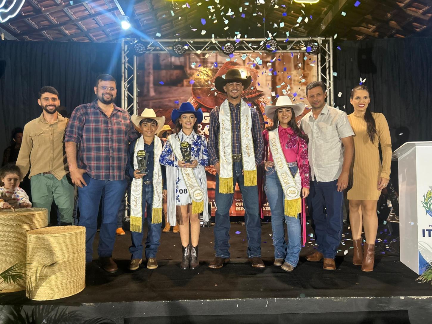 Eleitos Garota e Garoto Expo Italva 2025