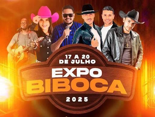 Expo Biboca 2025 acontece de 17 a 20 de Julho