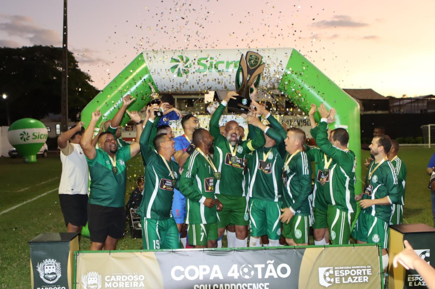 Palmeiras vence Catarino e conquista Copa 40tão 2025