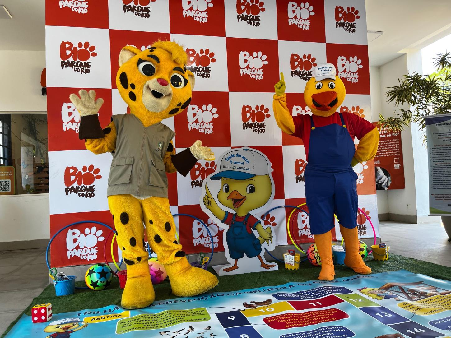 Secretaria de Estado de Agricultura leva Projeto de Educação Sanitária para prevenção da Influenza Aviária ao BioParque do Rio