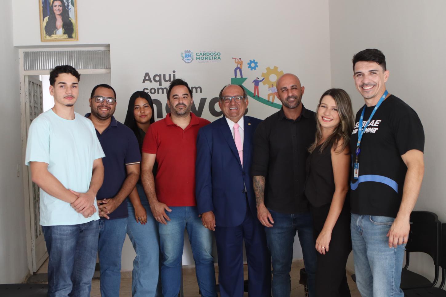 Secretaria Municipal de Desenvolvimento Econômico recebeu, nesta terça-feira (13), a equipe do SEBRAE, fortalecendo a parceria em prol do empreendedorismo em Cardoso Moreira