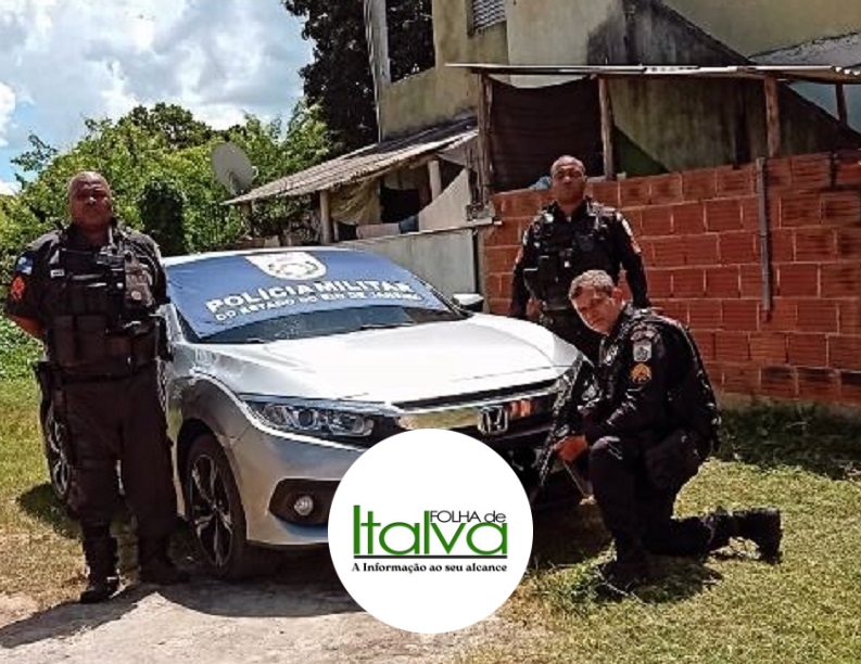 Polícia Miliar e PRF recuperam veículo furtado no Espírito Santo em Cardoso Moreira