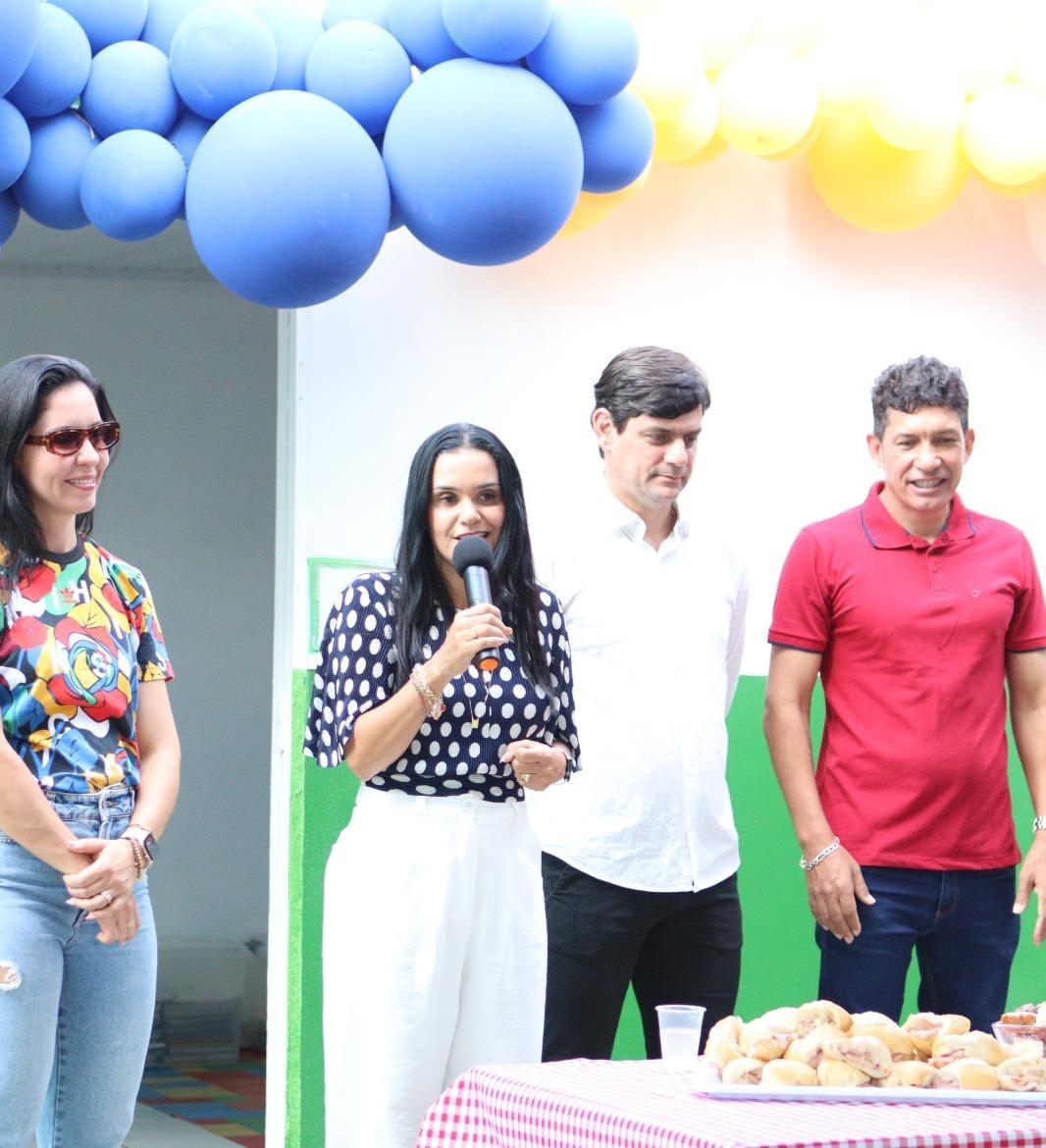 Projeto Repaginar: Prefeitura entrega reforma da Escola Municipal Cardosense