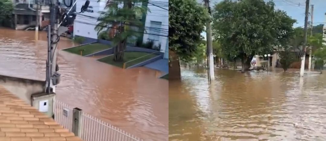 Santo Antônio de Pádua amanheceu em estado de atenção neste sábado