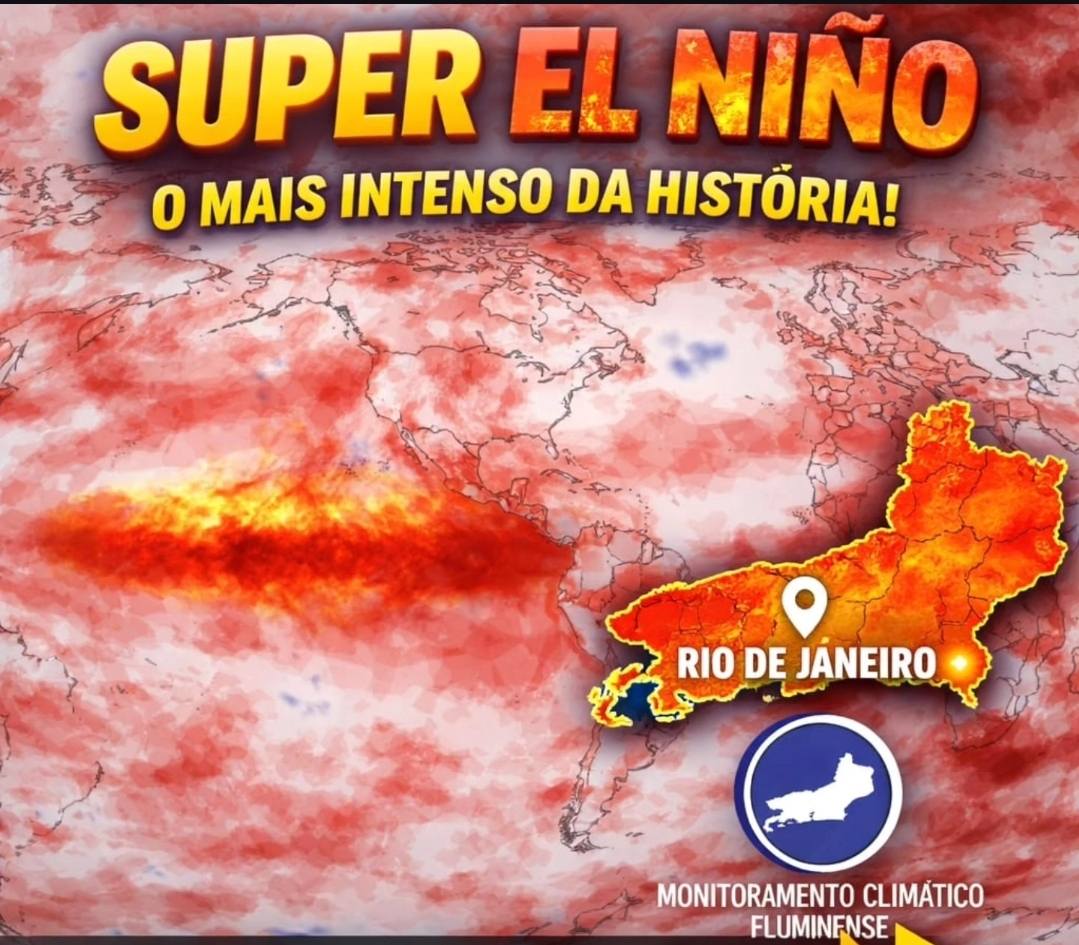 Super El Niño pode trazer calor extremo e impactos no estado do Rio de Janeiro