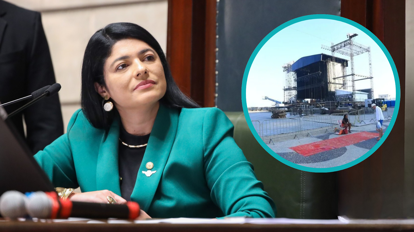 Vereadora põe megashow de Shakira na mira e cobra transparência sobre os R$ 15 milhões da Cultura do Rio