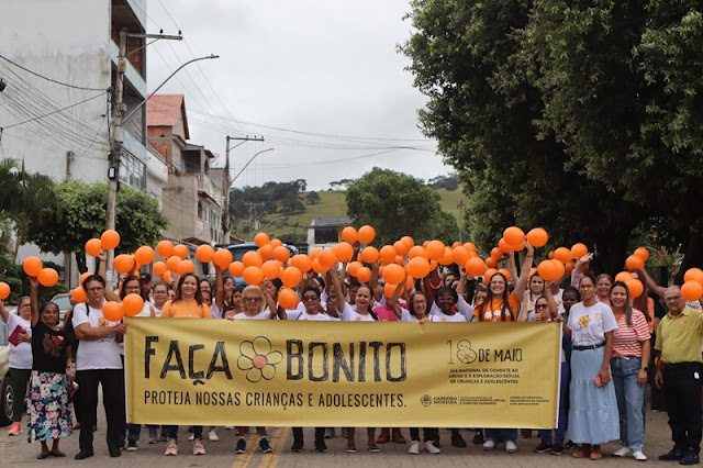 Cardoso Moreira encerra Semana de Combate ao Abuso e à Exploração Sexual Infantil com grande caminhada de conscientização