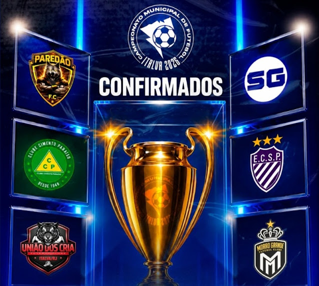 Liga Desportiva de Italva confirma os Clubes para o Campeonato Municipal de Futebol 2026