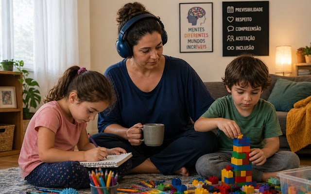Mães Autistas: Desafios e novas formas de cuidar dos filhos