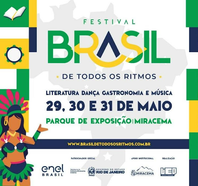 Neste final de semana Miracema recebe Festival Brasil de Todos os Ritmos