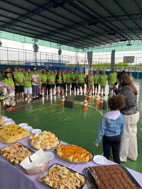 Projeto 60+ de Italva realiza café da manhã especial em homenagem ao Dia das Mães 