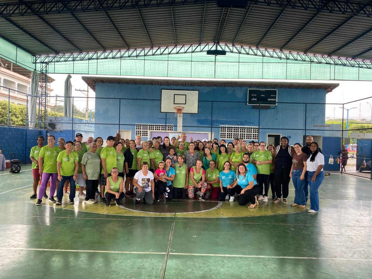 Projeto 60+ realiza café  da manhã especial em homenagem ao Dia das Mães em Italva