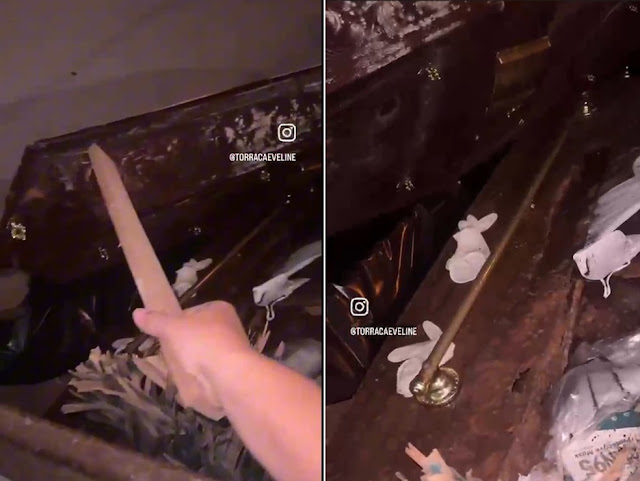 Resíduos de cemitério são encontrados em caçamba e caso é investigado pela Polícia em Porciúncula