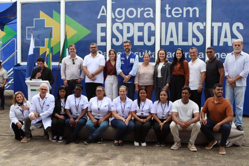 Cardoso Moreira realiza cerimônia oficial de lançamento da Carreta da Saúde e amplia acesso a exames especializados