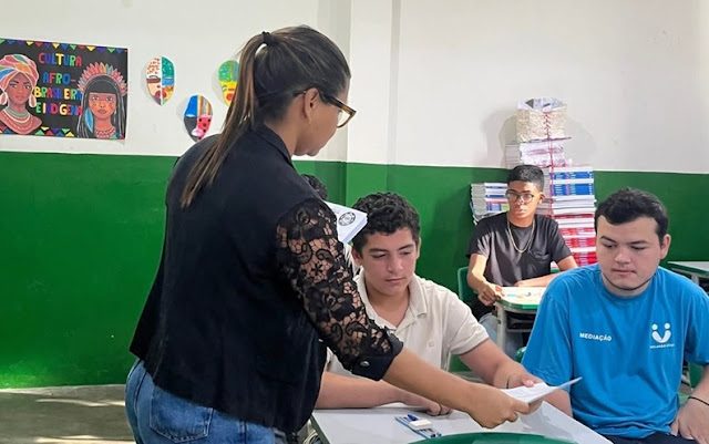 Jovens de Cardoso Moreira realizam prova seletiva da Guarda Mirim