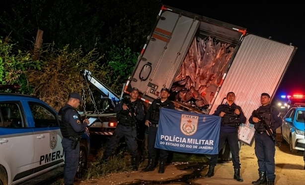 Policiais Militares do 29 BPM recuperam carga roubada em Cardoso Moreira no interior de Italva